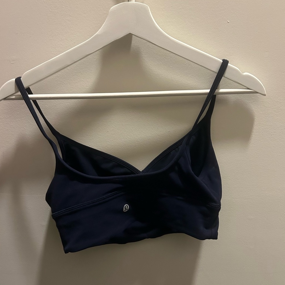 lululemon athletica Navy Blue Strappy Sports Bra